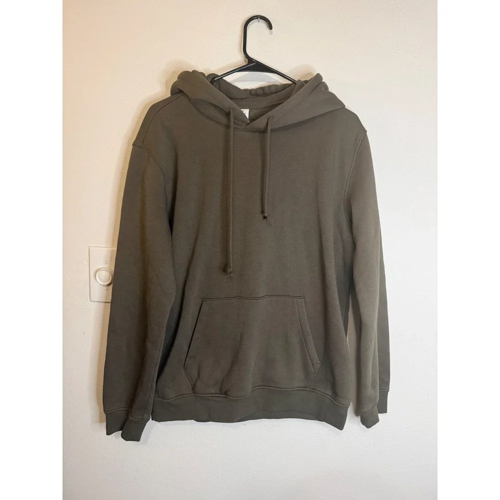 Skims Fleece Lounge Hoodie Driftwood Size M NWT Men's